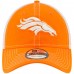 Men's Denver Broncos New Era Orange Rustic Mark Trucker 9TWENTY Adjustable Hat 2977373
